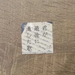 2026年最新】君が最後に遺した歌ステッカーセットの人気アイテム