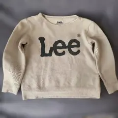 Lee 110㎝ キッズトレーナー ベージュ