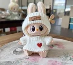 可愛い♡ラブブ服　labubu ぬいぐるみ着　おしゃれ　着せ替え服　2点セット