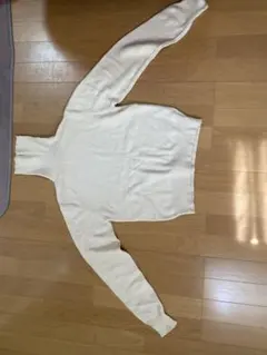 17kg タートルネック リブニット アイボリー F