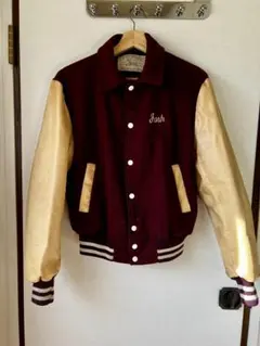 美品⭐️SYUMAN. Taipei-Tokyo Versity jkt WINE 美品⭐️SYUMAN. Taipei-Tokyo Versity jkt WINE - メルカリ