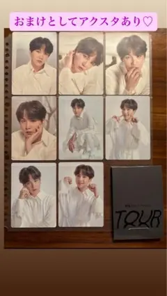 BTS★SUGAユンギ MOS tour 公式箱&おまけ付きミニフォト8枚