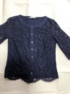 ナラカミーチェ　レース袖　カーディガン