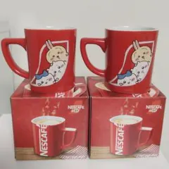 非売品 NESCAFÉ ふわラテ×ちいかわマグカップ 2個セット - メルカリ