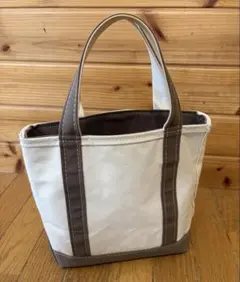 L.L.Bean ボートアンドトート ジップトップ Sサイズ USA製 ブラウン