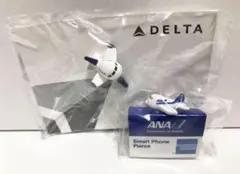 ANA、DELTA デルタ航空 イヤホンジャック【新品、未使用】