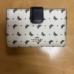 COACH 二つ折り財布 アニマル柄 ジャンク品 - メルカリ