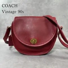 COACH オールドコーチ USA製 ドイツホック ミニショルダー ハーフ