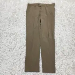 『ユニクロ』ドライストレッチパンツ ブラウン 76（Mサイズ）感動パンツ