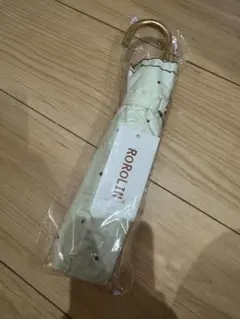 折りたたみ傘 晴雨兼用ドット柄 フリル ベージュ 日傘 雨傘 UVカット 軽量