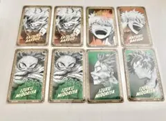 僕のヒーローアカデミア　ヒロアカ　原画展　箔押しクリアカードコレクション