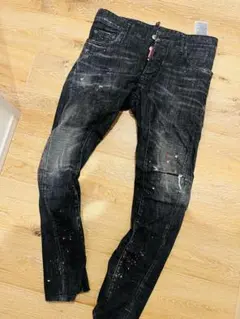 DSQUARED2 スキニーデニム ブラック