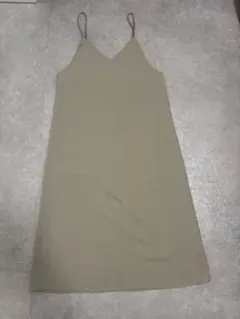 GU キャミワンピース ベージュ M