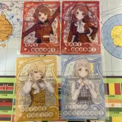 学園アイドルマスター クリアカード 4枚セット