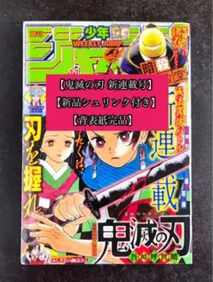 週刊少年ジャンプ 11号 鬼滅の刃　新連載号 鬼滅の刃 新連載 週刊少年ジャンプ2016年 11号 - メルカリ