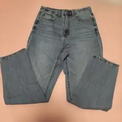 ライトブルー ストレートデニム★GU★Ｓ