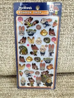 新品未開封　ズートピア　ボンボンドロップシール　初期　第一弾の正規品