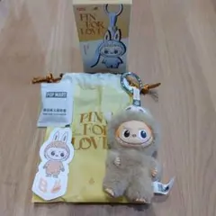 ラブブ THE MONSTER PIN FOR LOVE イニシャル B