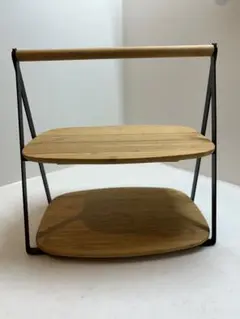 IKEA FULLSPÄCKAD フルペッカド サービングトレイ, 竹/ブラック