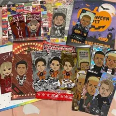 ☆ EXILE TRIBE STATION 千社札 14枚セット