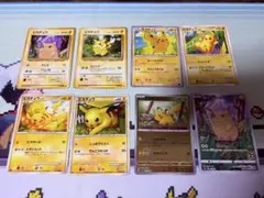 ポケモンカード ピカチュウ8枚セット 旧裏込み