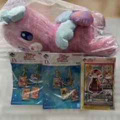 一番くじ アイカツ！ セット　a賞 b賞 c賞　星宮いちご　エンジェリーベア アイカツ 一番くじ B賞エンジェリーベア 星宮いちご エンジェリー