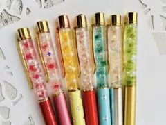 ハーバリウムボールペン　7本セット　ハンドメイド（604）色々