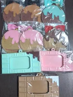 あんスタ まとめ売り バッグチャーム 缶バッジホルダー チョコ クッキー 9点