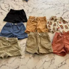 ベビー短パン7点セット
