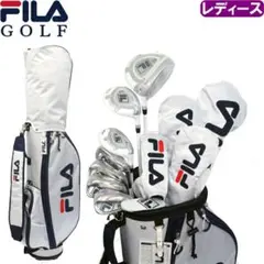【新品】FILA フィラ レディース ゴルフセット クラブセット ホワイトのサムネイル