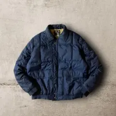 vintage TOUCH'A DOWNダウンジャケット100%羽毛ネイビーM