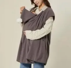 防寒ケープ 抱っこひも