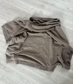 希少 美品 45R カシミヤ100% ガンジーポンチョ - メルカリ