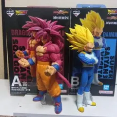 ドラゴンボール フィギュア 一番くじ　孫悟空4 ベジータ3 DAIMA