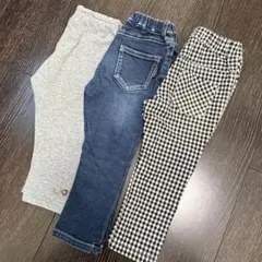 美品　ブランシェス　ラブアンドピースアンドマネー　デニム　90 まとめ売り