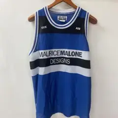 MAURICE MALONE タンクトップ L 青