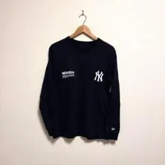 ニューエラ ロンT 長袖 ニューヨーク・ヤンキース レギュラーフィット ブラック