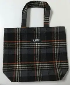 カルディ チェック柄 バッグ トートバッグ エコバッグ Bag