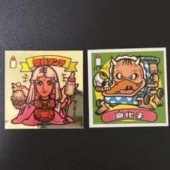 【 聖母マンマ 】他 ★ 旧ビックリマンシール No.93 ２すくみ アイス版