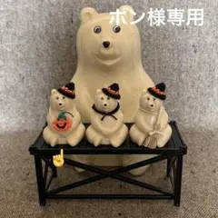 しろくま貯金箱　ミニくま　ガチャ　ハロウィン