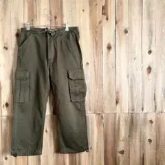 KATO` ミリタリー カーゴ パンツ Sサイズ ドローコードのサムネイル