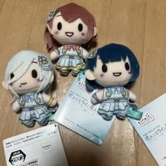 プロジェクトセカイ MORE MORE JUMP! ふわぷち マスコット 3点