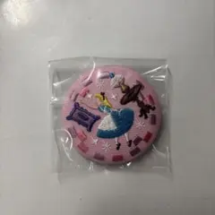 ディズニー　刺繍缶バッジ　不思議の国のアリス