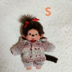 モンチッチSお洋服☆カバーオールフードタイプ