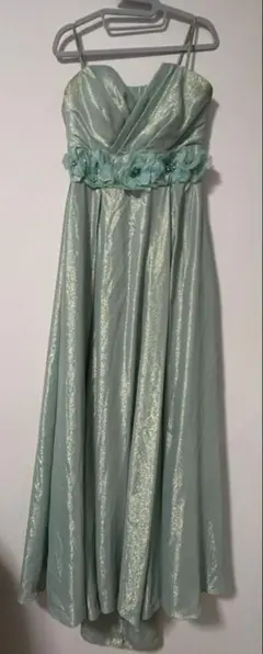 Aimer ミントグリーン カラードレス　ステージドレス