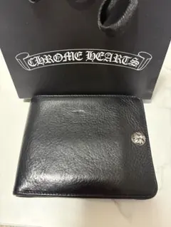 CHROME HEARTS レザー ダガー ジップ財布 - メルカリ