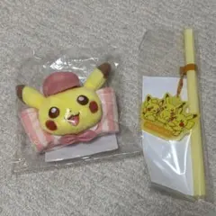 ポケモン ピカチュウ カフェ スリーブ チャーム付きストロー