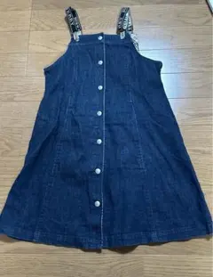 Burberry フロントボタン　ジャンパースカート