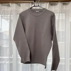 グレー 長袖カットソー
