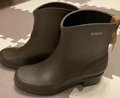 【AIGLE】ショートブーツ ブラウン35(22.5)